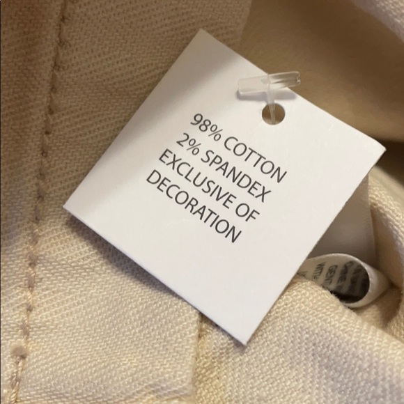 NWT Ladies sz 6 Ana high-rise shorts Creme Brûlée - Picture 8 of 10